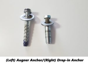 image of bolt anchors