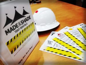 made in the shade monthly safety meeting